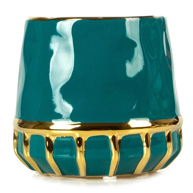 Керамический цветочный горшок в современном скандинавском стиле с золотыми деталями, контейнер для суккулентов и кактусов, подходит для зм...
Керамический цветочный горшок в современном скандинавском стиле с золотыми деталями, контейнер для суккулентов и кактусов, подходит для зм...