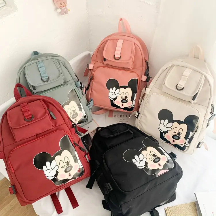 Школьный ранец Disney с Микки Маусом, модная трендовая Дорожная сумка на одно плечо, вместительный женский рюкзак
Школьный ранец Disney с Микки Маусом, модная трендовая Дорожная сумка на одно плечо, вместительный женский рюкзак