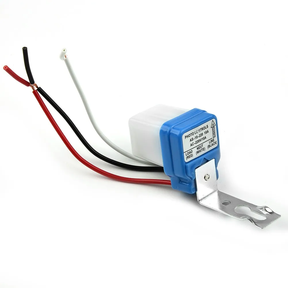 AC 220V 10A Automatic Street Light Switch Photo Controller Street Light Sensor For LED Lights, Energy Saving Lamps Etc
AC 220V 10A Automatic Street Light Switch Photo Controller Street Light Sensor For LED Lights, Energy Saving Lamps Etc