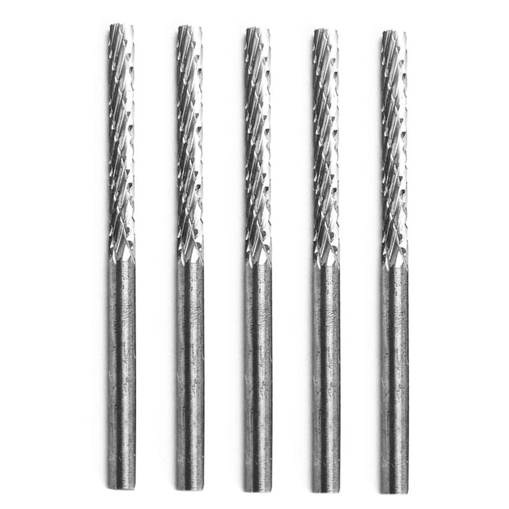 5pcs 3×3mm HSS 52mm Lengthen Rotary Burr Tool Plastic Wood Carving Rotary File For Carving Deburring Power Tool Accessories
5pcs 3×3mm HSS 52mm Lengthen Rotary Burr Tool Plastic Wood Carving Rotary File For Carving Deburring Power Tool Accessories