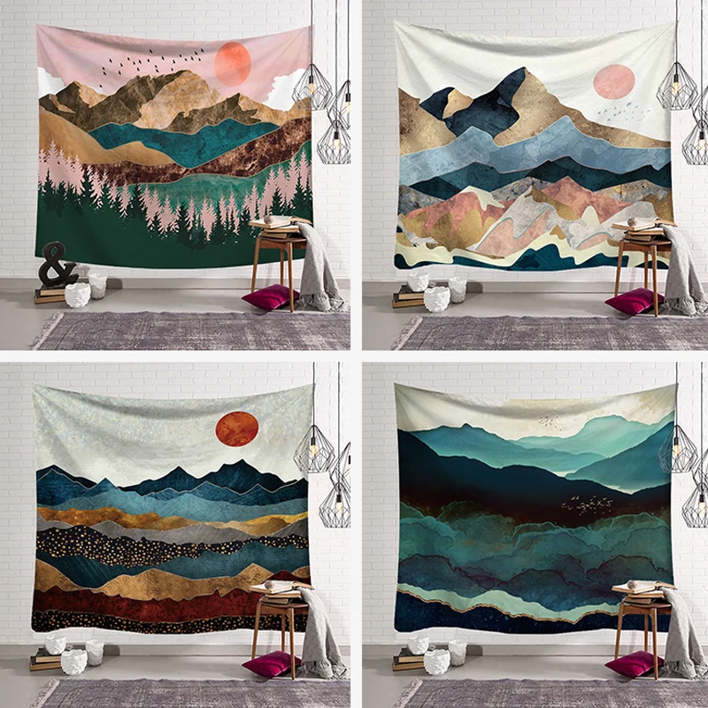 The Nordic ins vestee tapestry home decoration mural cloth background wall tapestries beach towels
The Nordic ins vestee tapestry home decoration mural cloth background wall tapestries beach towels