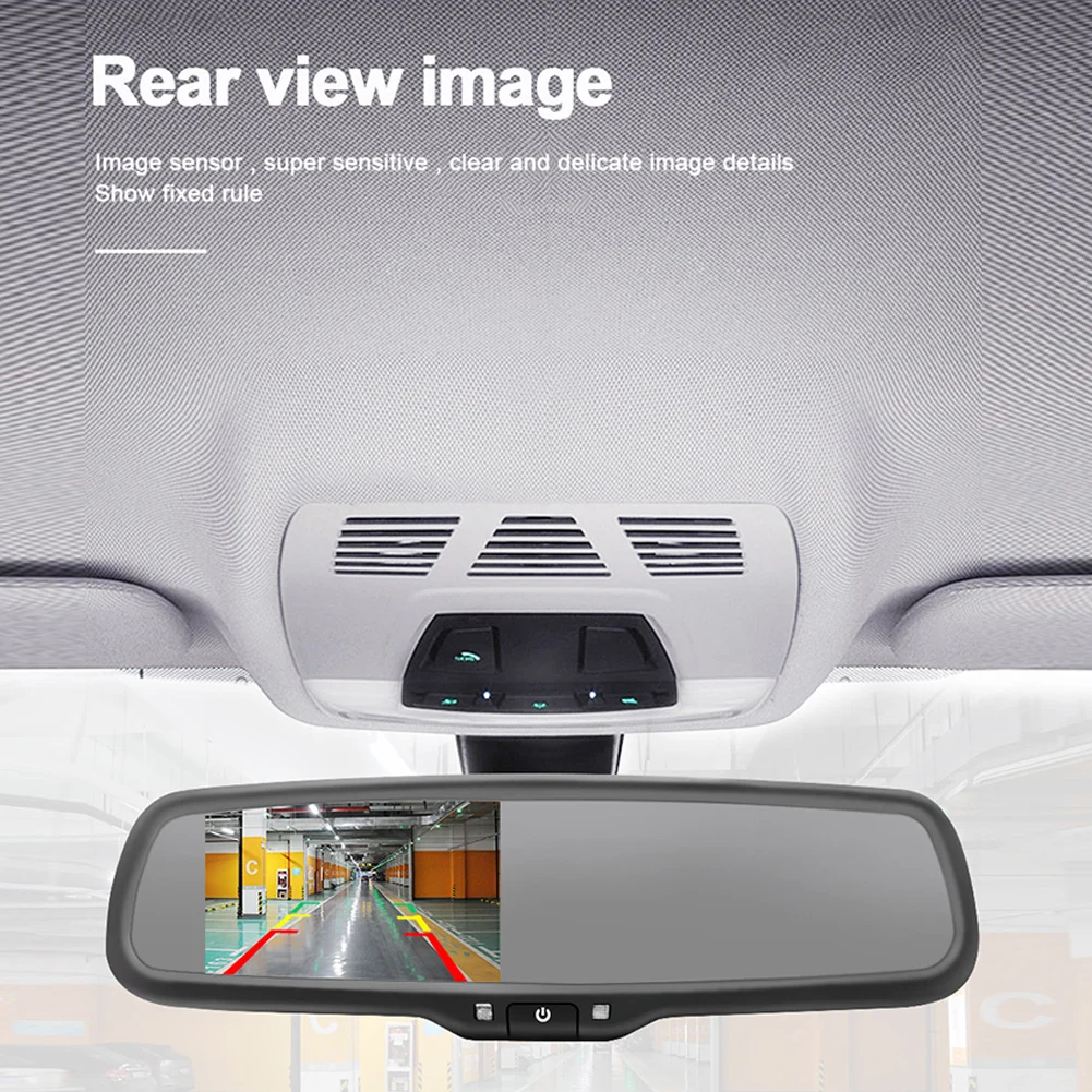 4.3" Car Rear View Mirror Monitor Bracket Parking Reverse Camera Rearview Mirror For Toyota Honda Nissan Mazda Ford Jeep Opel
4.3" Car Rear View Mirror Monitor Bracket Parking Reverse Camera Rearview Mirror For Toyota Honda Nissan Mazda Ford Jeep Opel