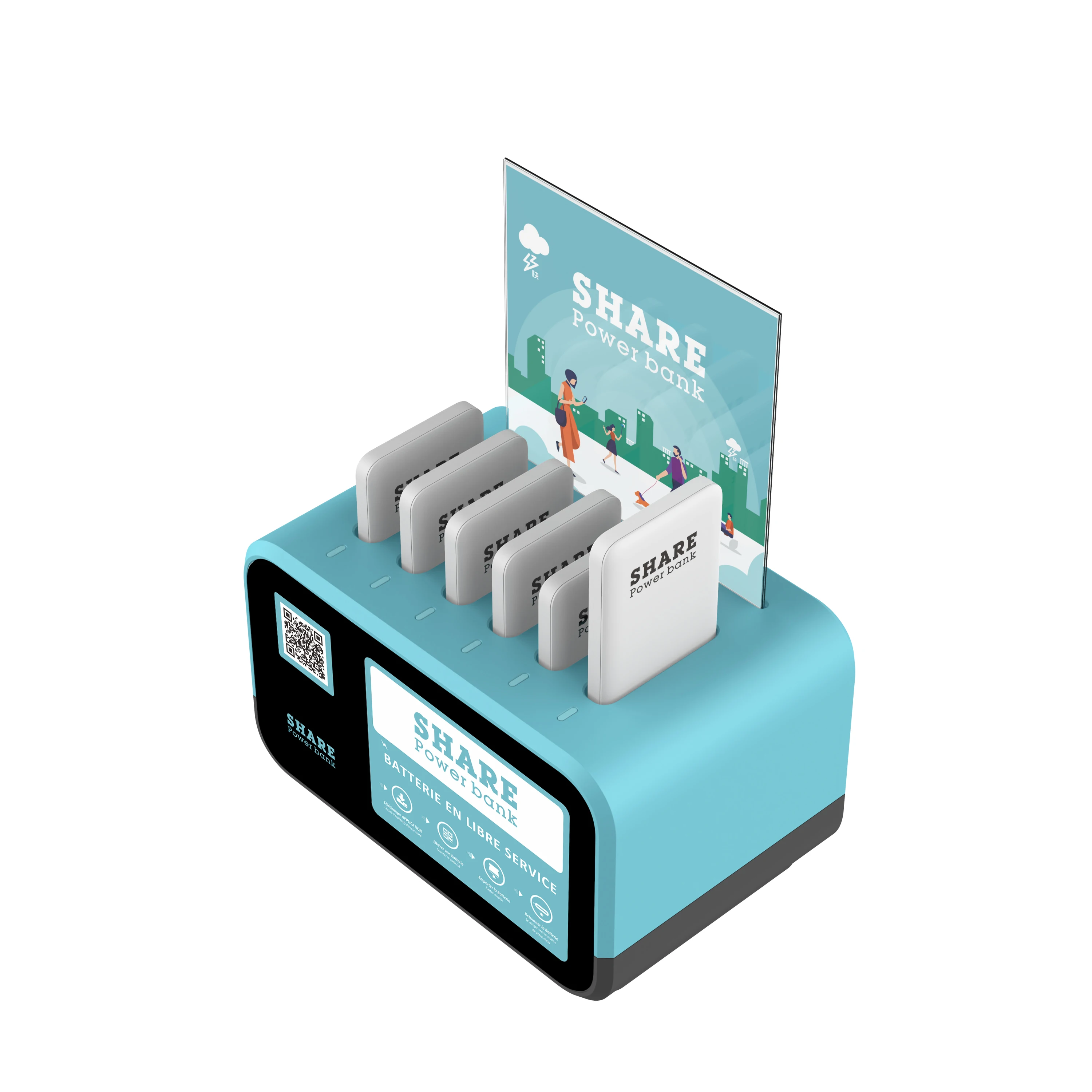 SHENZHEN Customized Promotional Portable 6 slots Travel Christmas Mobile Phones sharing Charger Power Bank station
SHENZHEN Customized Promotional Portable 6 slots Travel Christmas Mobile Phones sharing Charger Power Bank station