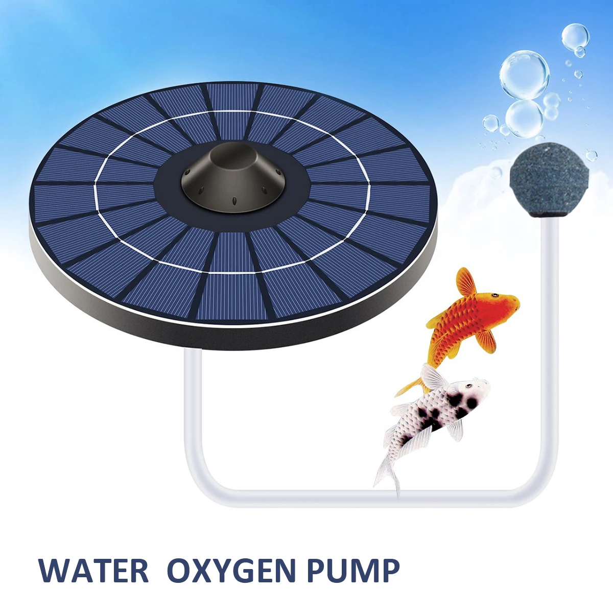 Solar Water Air Pump 6V 2.5W Battery-Powered Oxygen Pump with Hose Low Noise Solar Air Fountain Pump Reusable Oxygen Pump
Solar Water Air Pump 6V 2.5W Battery-Powered Oxygen Pump with Hose Low Noise Solar Air Fountain Pump Reusable Oxygen Pump