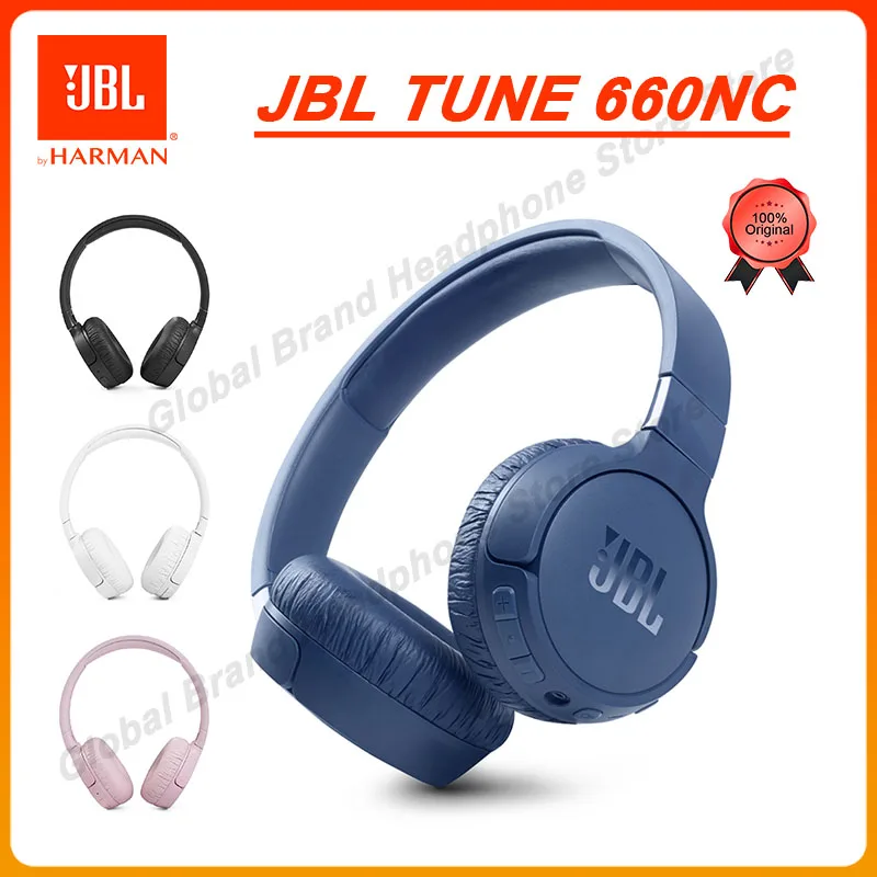 Original JBL Tune 660NC Wireless Bluetooth Headphones Noise Cancelling Pure Bass headset Gaming Sports headphone with Mic T660NC
Original JBL Tune 660NC Wireless Bluetooth Headphones Noise Cancelling Pure Bass headset Gaming Sports headphone with Mic T660NC