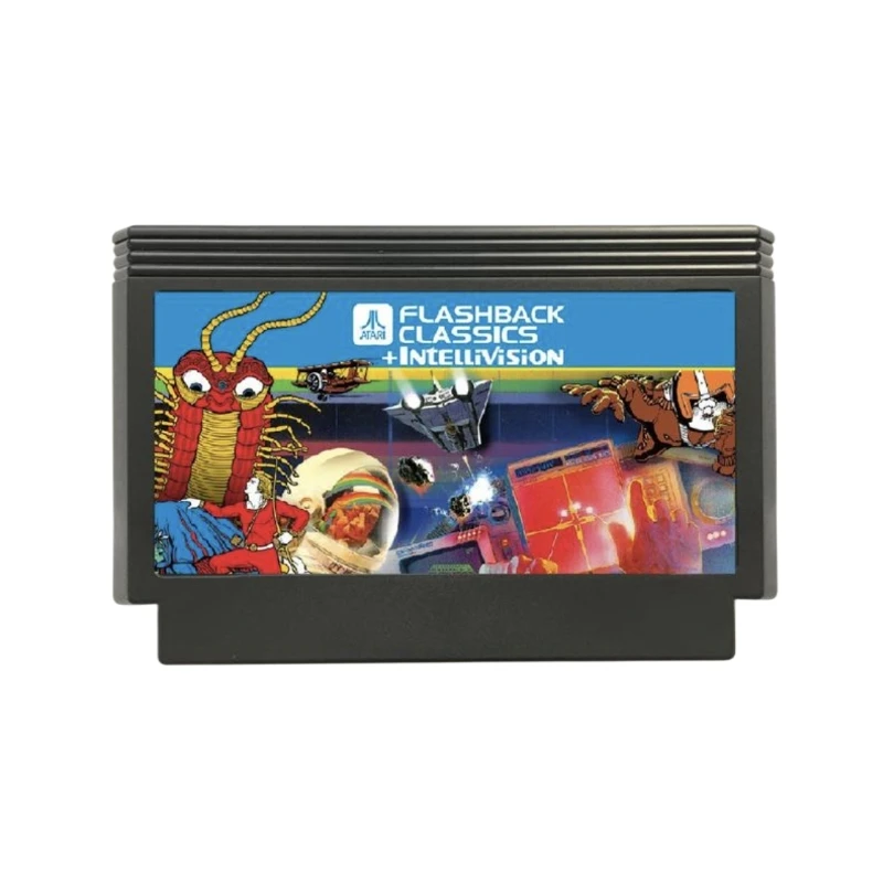 The Latest 61 in 1 Game Cartridge Atari 21 + Intellivision 40 V2 Version Game Cartridge for FC Console 60Pins Video Game Card
The Latest 61 in 1 Game Cartridge Atari 21 + Intellivision 40 V2 Version Game Cartridge for FC Console 60Pins Video Game Card