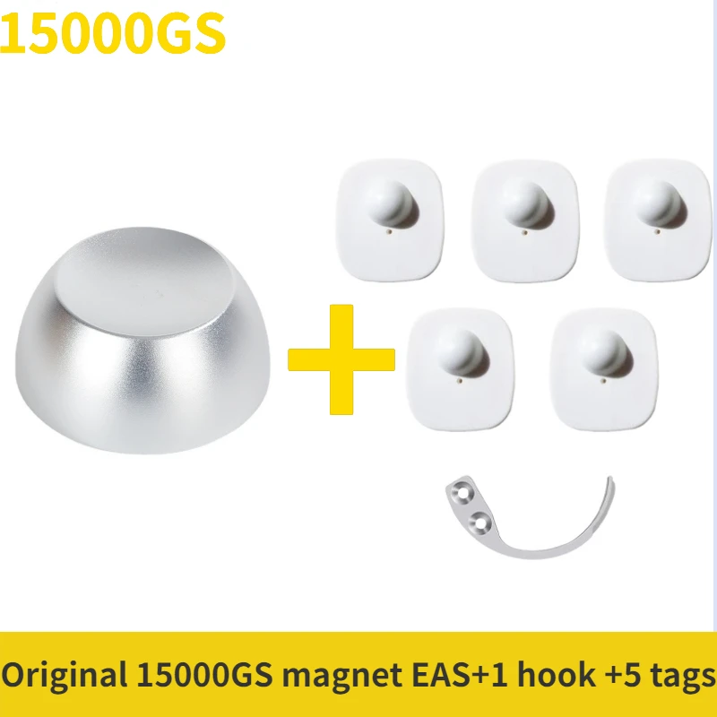 

Магнитный съемник для гольфа, Универсальный Магнит для удаления бирок 15000GS + 1 ключ с крючком + 2 сигнала тревоги, система EAS Hock, Съемник