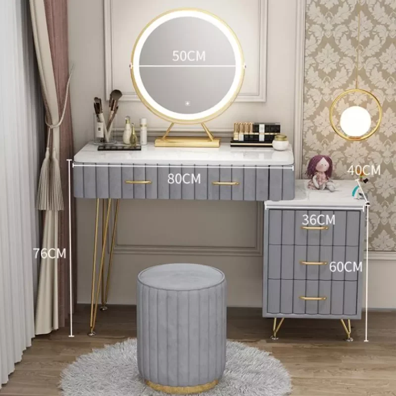 Carla Magic Light Modern Luxury Bedroom Receive Ark Imitation Marble Wind Dressing Table Home Furniture Self-contained Paint
Carla Magic Light Modern Luxury Bedroom Receive Ark Imitation Marble Wind Dressing Table Home Furniture Self-contained Paint