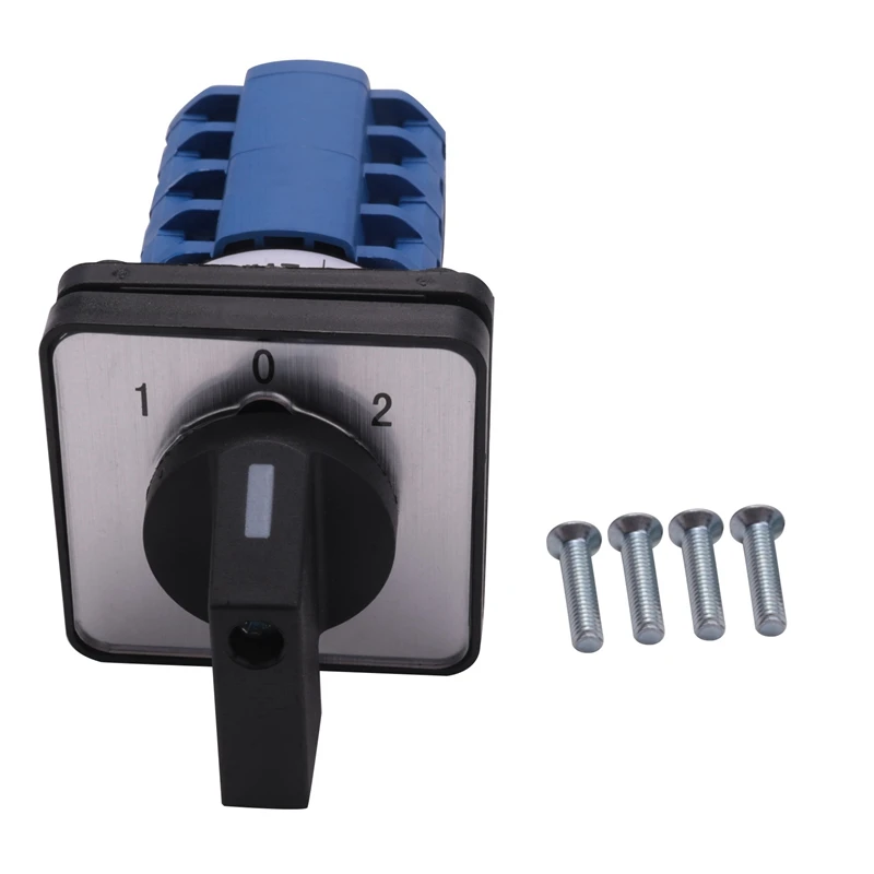 5X SZW26-20/D404.4 660V 20A 3 Position Panel Mounting Select Rotary Cam Changeover Switch
5X SZW26-20/D404.4 660V 20A 3 Position Panel Mounting Select Rotary Cam Changeover Switch