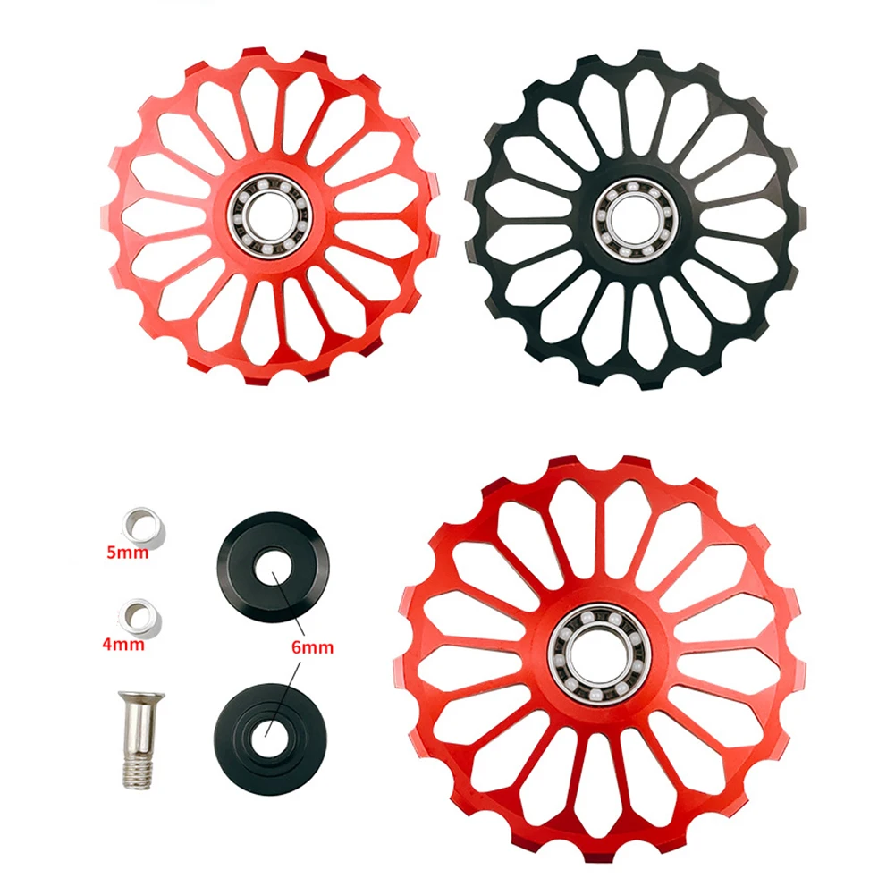 13/17TCeramic Bearing Jockey Wheel Pulley Bicycle Road Bike Rear Derailleur Guide Wheel Bike DIY Accessories High Quality
13/17TCeramic Bearing Jockey Wheel Pulley Bicycle Road Bike Rear Derailleur Guide Wheel Bike DIY Accessories High Quality