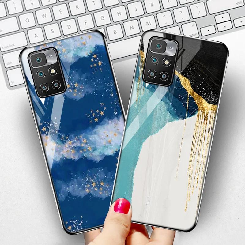 Tempered Glass Case For Xiaomi Redmi 10 Cases Fundas Xiaomi Redmi 9 9A 9C NFC Poco X3 Pro F3 GT M4 Pro 8A 8 7A 7 K40 Cover Coque
Tempered Glass Case For Xiaomi Redmi 10 Cases Fundas Xiaomi Redmi 9 9A 9C NFC Poco X3 Pro F3 GT M4 Pro 8A 8 7A 7 K40 Cover Coque