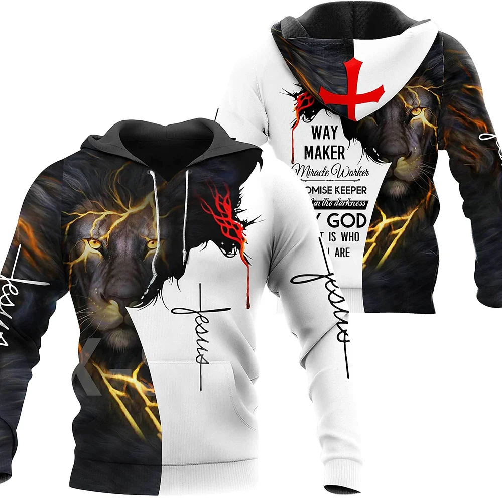 

Knit Templar Armor Jesus od uard Cavalier Pullover Streetwear NewFasion 3D Print Men/Women Funny dies Oversized Clotin