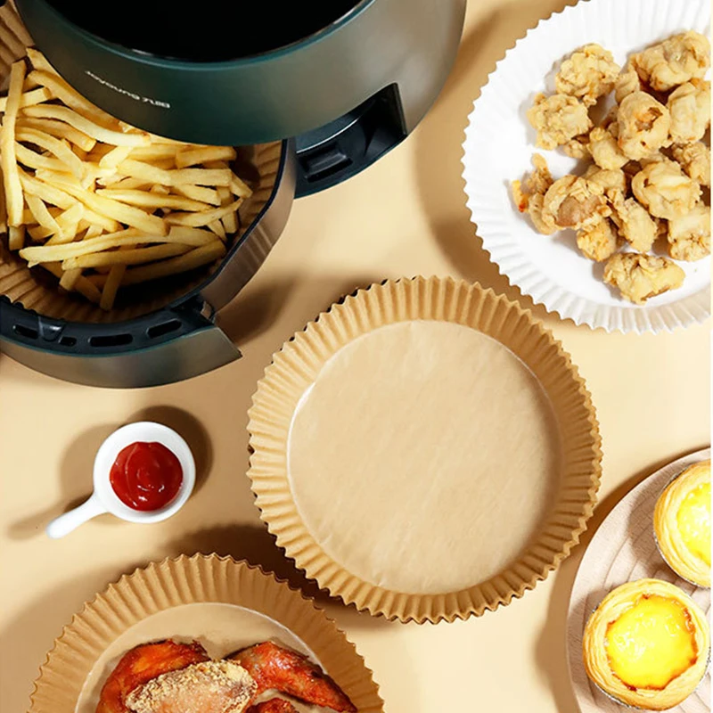 Air fryer oil-absorbing paper pad baking household disposable non-stick silicone oil paper suitable for microwave oven baking
Air fryer oil-absorbing paper pad baking household disposable non-stick silicone oil paper suitable for microwave oven baking