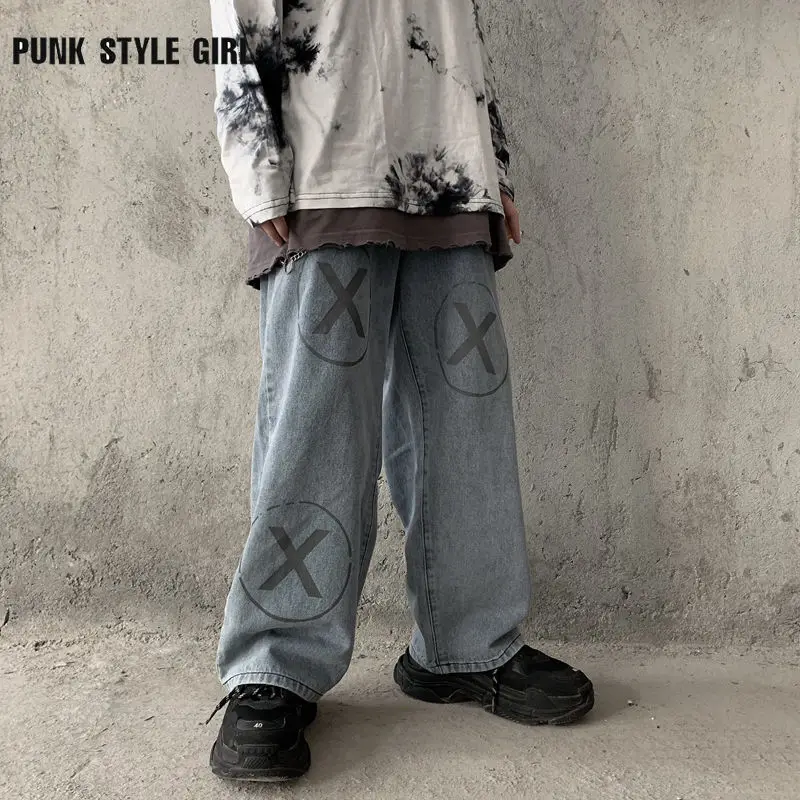 Harajuku Wide Leg Jeans Teens Vintage Cyber Alt Baggy Denim Pants Hip Hop Korean Y2k Grunge Loose E Girl Casual Trousers Fairy
Harajuku Wide Leg Jeans Teens Vintage Cyber Alt Baggy Denim Pants Hip Hop Korean Y2k Grunge Loose E Girl Casual Trousers Fairy