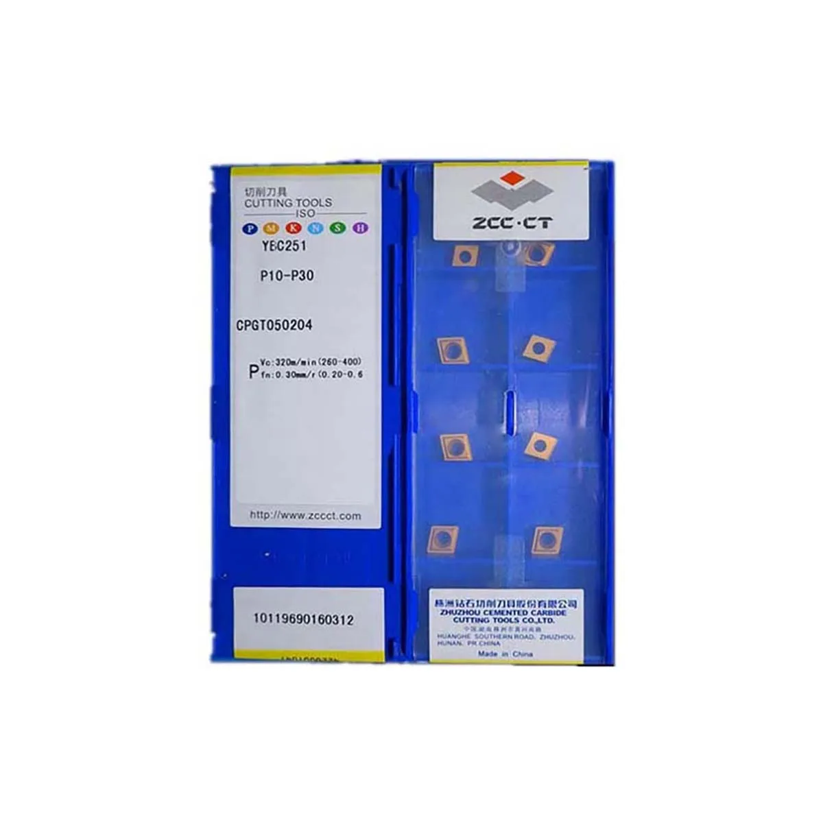 ZCC CT 100% Original CPGT CPGT05 CPGT0502 CPGT050204 YBC251 Carbide Turning Inserts
ZCC CT 100% Original CPGT CPGT05 CPGT0502 CPGT050204 YBC251 Carbide Turning Inserts