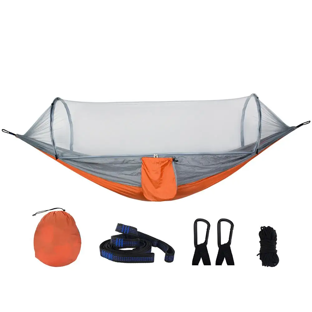 Portable Backpacking Hammocks Outdoor Survival Hunting Camping Automatic Quick Opening Sleeping Bed Hammock with Straps
Portable Backpacking Hammocks Outdoor Survival Hunting Camping Automatic Quick Opening Sleeping Bed Hammock with Straps
