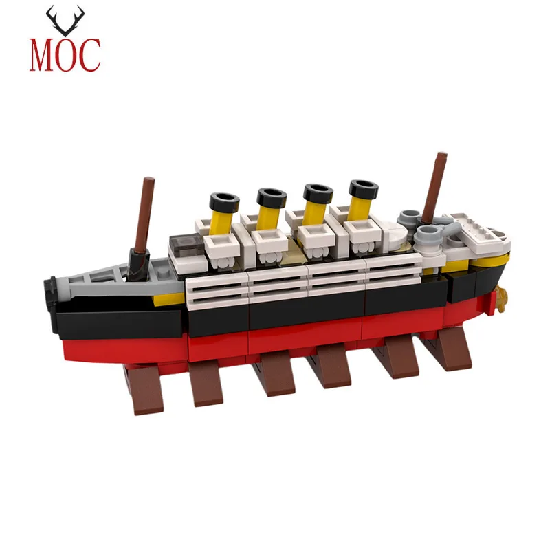 MOC Micro Titanic Building Block Kit C7609 Luxury Cruise Ship Model Tiny Version Bricks Collection Toy Brain Game Children Gift
MOC Micro Titanic Building Block Kit C7609 Luxury Cruise Ship Model Tiny Version Bricks Collection Toy Brain Game Children Gift