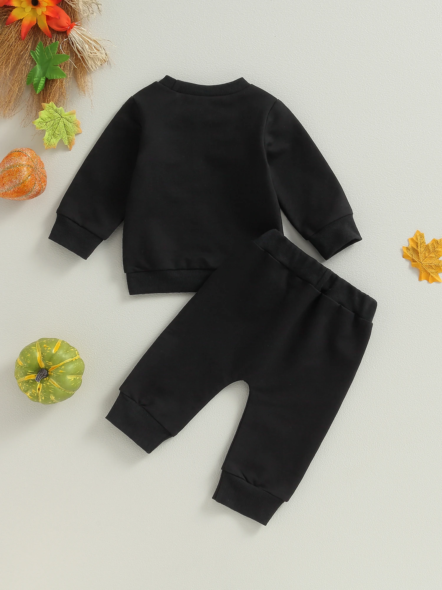 Cute and Spooky Halloween Costume Set for Infant Newborn Baby Boys and Girls - Long Sleeve Skeleton Print Tops with Pants - 2
Cute and Spooky Halloween Costume Set for Infant Newborn Baby Boys and Girls - Long Sleeve Skeleton Print Tops with Pants - 2