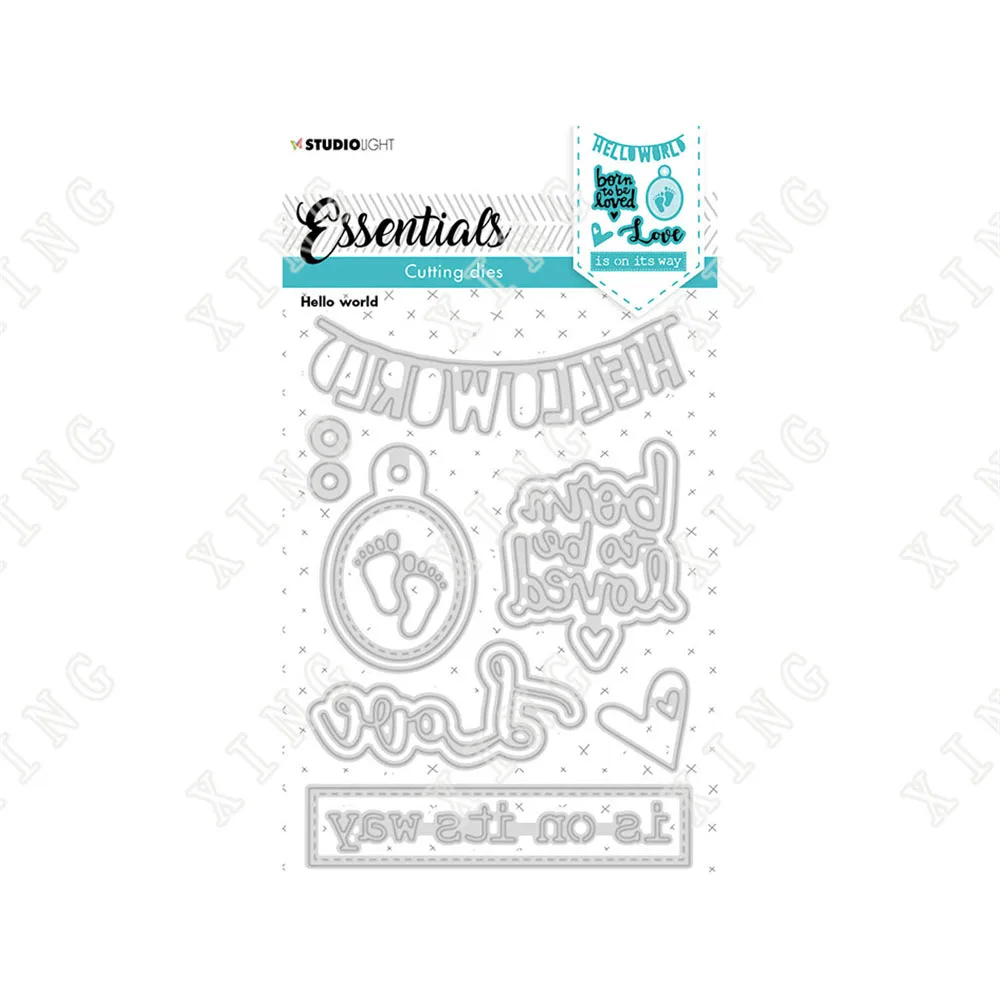 Hello World Metal Cutting Dies Handmade Diy Scrapbooking Paper Card Craft Cut Stencils Photo Album Decoration 2022 New Arrival
Hello World Metal Cutting Dies Handmade Diy Scrapbooking Paper Card Craft Cut Stencils Photo Album Decoration 2022 New Arrival