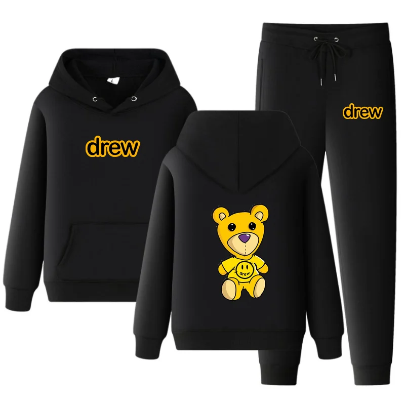 Drew House Men's Set Hoodie Sets Men Tracksuit Sportswear Hoodies+Sweatpant 2 Pieces Autumn Winter Clothing Pullover Sweatshirts 
Drew House Men's Set Hoodie Sets Men Tracksuit Sportswear Hoodies+Sweatpant 2 Pieces Autumn Winter Clothing Pullover Sweatshirts