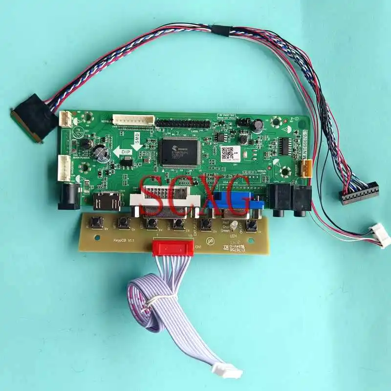 Плата контроллера экрана ноутбука, подходит для Φ/B01/T01/U01 1366*768 VGA DVI LVDS 40-Pin 16 "HDMI-совместимый Комплект «сделай сам»
Плата контроллера экрана ноутбука, подходит для Φ/B01/T01/U01 1366*768 VGA DVI LVDS 40-Pin 16 "HDMI-совместимый Комплект «сделай сам»