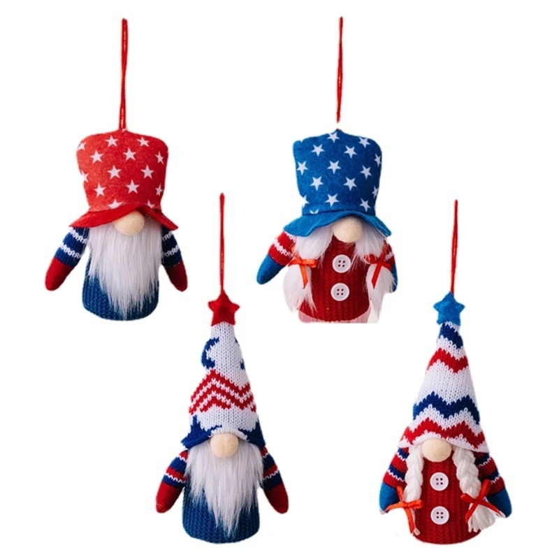 Lighted 4th of July Gnomes Independence Day Patriotic Gnomes Hanging Ornaments
Lighted 4th of July Gnomes Independence Day Patriotic Gnomes Hanging Ornaments