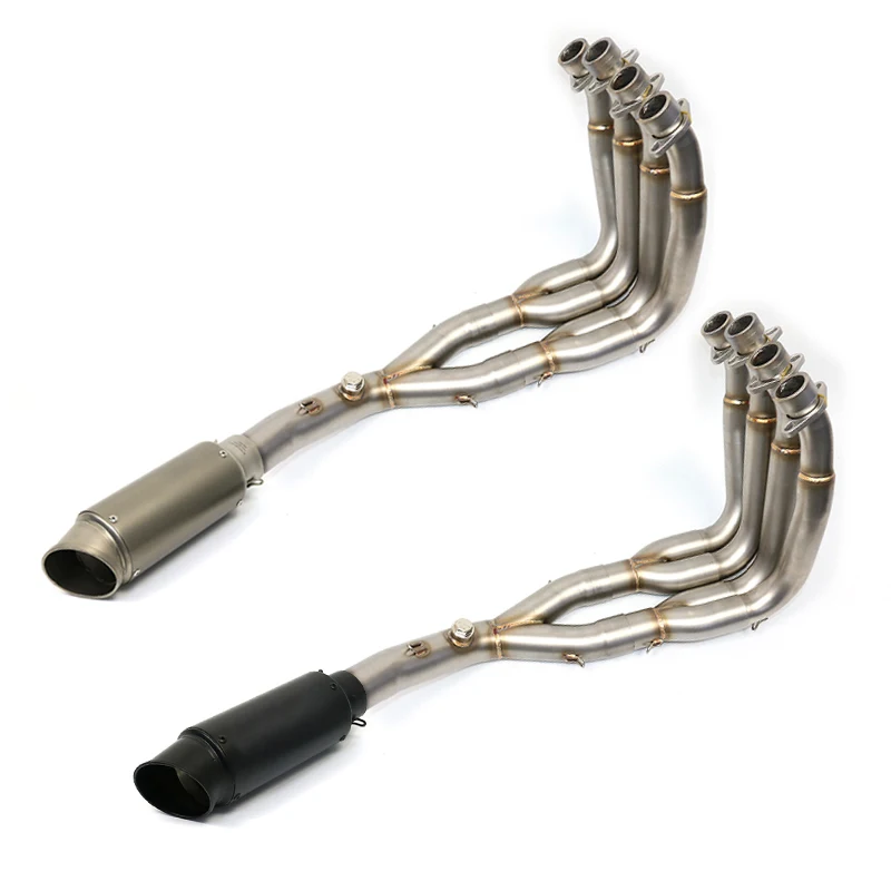 motorcycle Full Exhaust System YZF R6 Muffler Modified Headers Decat Downpipe Stainless Front Pipe for accessories yamaha r6 set
motorcycle Full Exhaust System YZF R6 Muffler Modified Headers Decat Downpipe Stainless Front Pipe for accessories yamaha r6 set