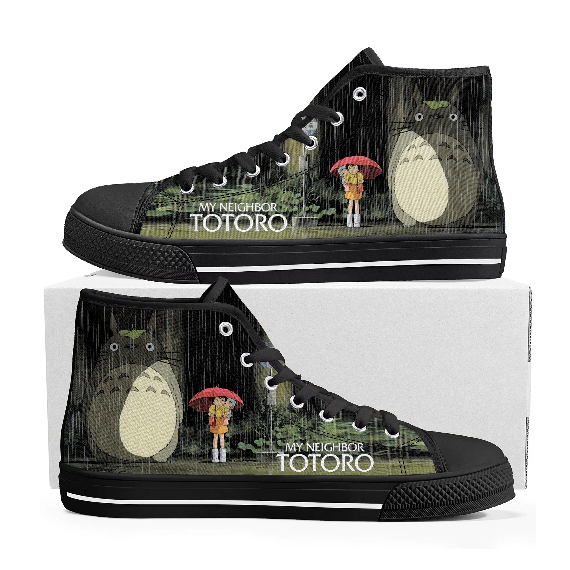 Anime Cute My Neighbor Totoro High Top Sneakers Mens Womens Teenager High Quality Canvas Sneaker Casual Couple Shoes Custom Shoe
Anime Cute My Neighbor Totoro High Top Sneakers Mens Womens Teenager High Quality Canvas Sneaker Casual Couple Shoes Custom Shoe