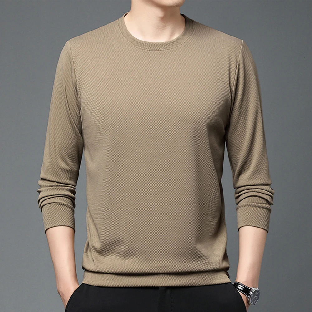 Casual Men's T-shirts Clothing Autumn Spring Basic Solid Color Long Sleeve O Neck Tee Tops Sweatshirt Pullover T Shirt Harajuku
Casual Men's T-shirts Clothing Autumn Spring Basic Solid Color Long Sleeve O Neck Tee Tops Sweatshirt Pullover T Shirt Harajuku