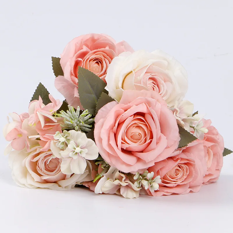 Artificial Australian Silk Rose Flower Simulation Green Plant Bouquet Wedding Home Balcony Garden Photography Flower Arrangement 
Artificial Australian Silk Rose Flower Simulation Green Plant Bouquet Wedding Home Balcony Garden Photography Flower Arrangement