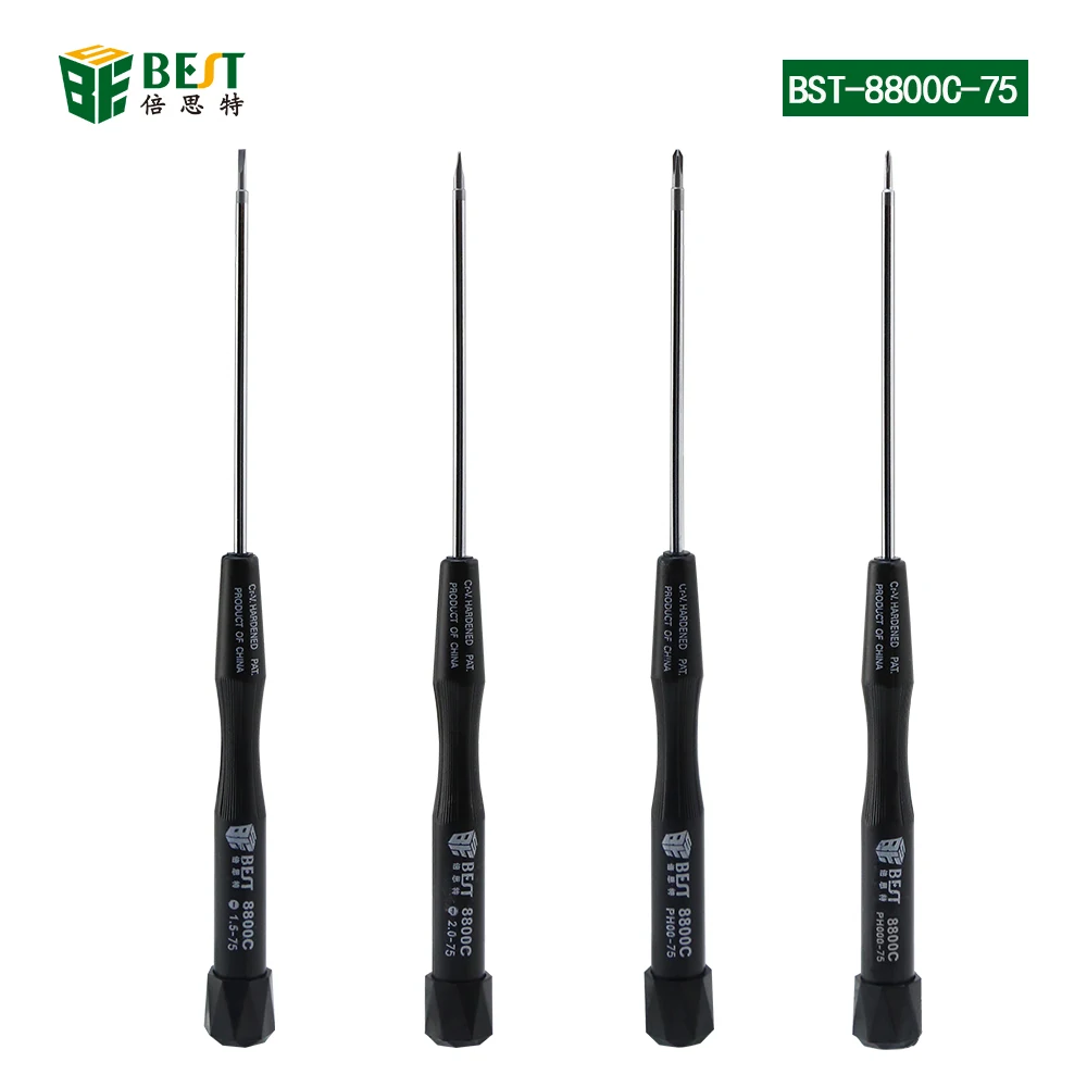 High Quality 4Pcs for BST-8800C slotted1.5 2.0 PH00 PH000 Precision Screwdriver Repair Tool for Mobile phone Macbook Pro Laptop
High Quality 4Pcs for BST-8800C slotted1.5 2.0 PH00 PH000 Precision Screwdriver Repair Tool for Mobile phone Macbook Pro Laptop