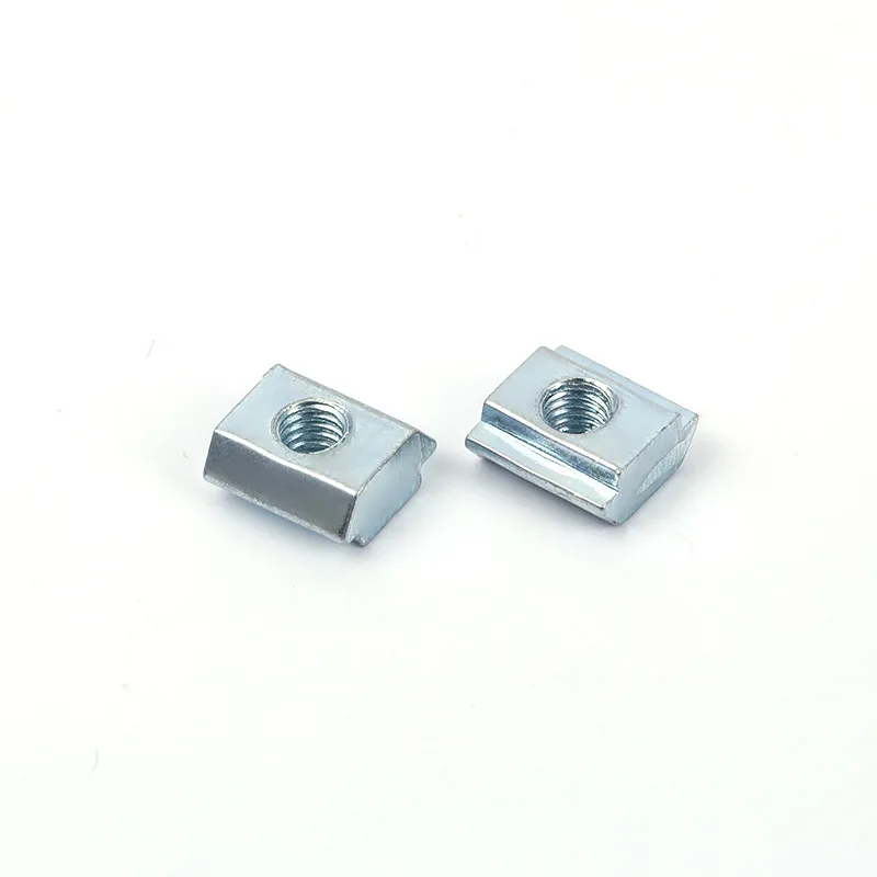 

M3 M4 M5 M6 M8 M10 T Block Square Nuts T-Track Sliding Hammer Nut for Fastener Aluminum Profile 2020 3030 4040 4545