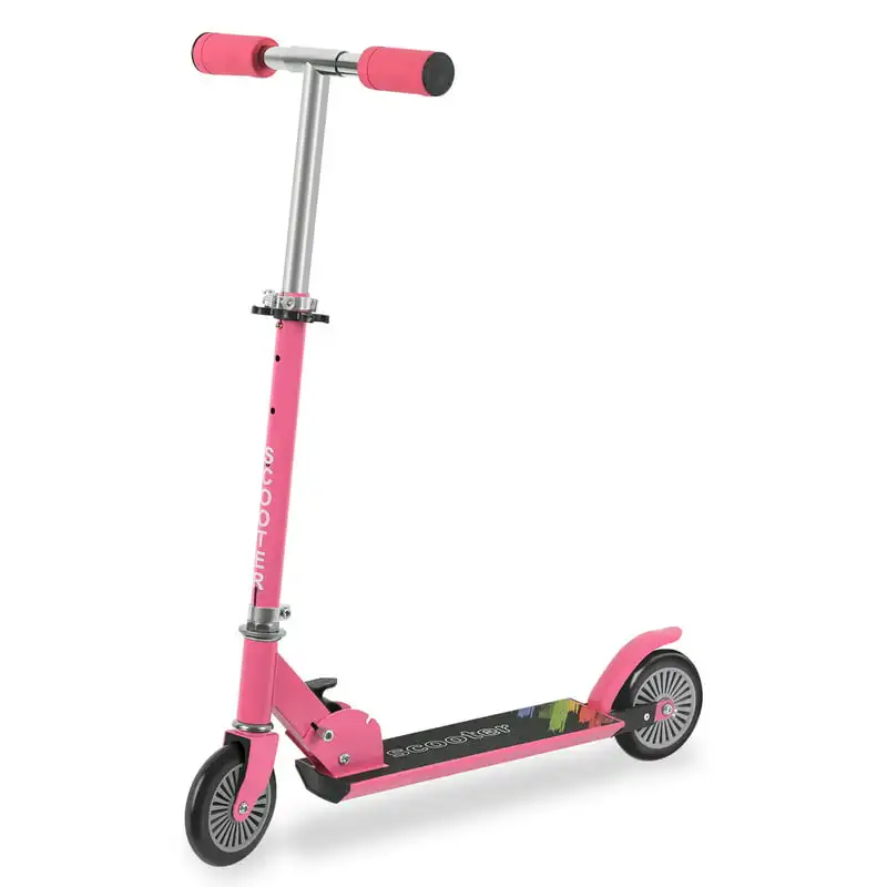 Kick Scooter for Kids Ages 6+ With 2 Wheels, Adjustable Height & Foldable, Sturdy Frame, Fuchsia
Kick Scooter for Kids Ages 6+ With 2 Wheels, Adjustable Height & Foldable, Sturdy Frame, Fuchsia