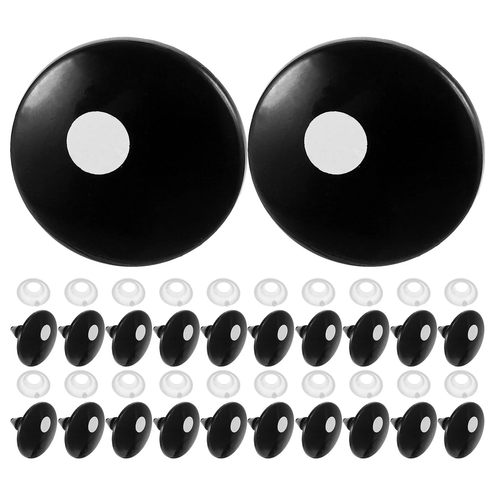 Crafting Supplies Plastic Safety Black Decor Crochet DIY Toy Materials Large Making Kit
Crafting Supplies Plastic Safety Black Decor Crochet DIY Toy Materials Large Making Kit