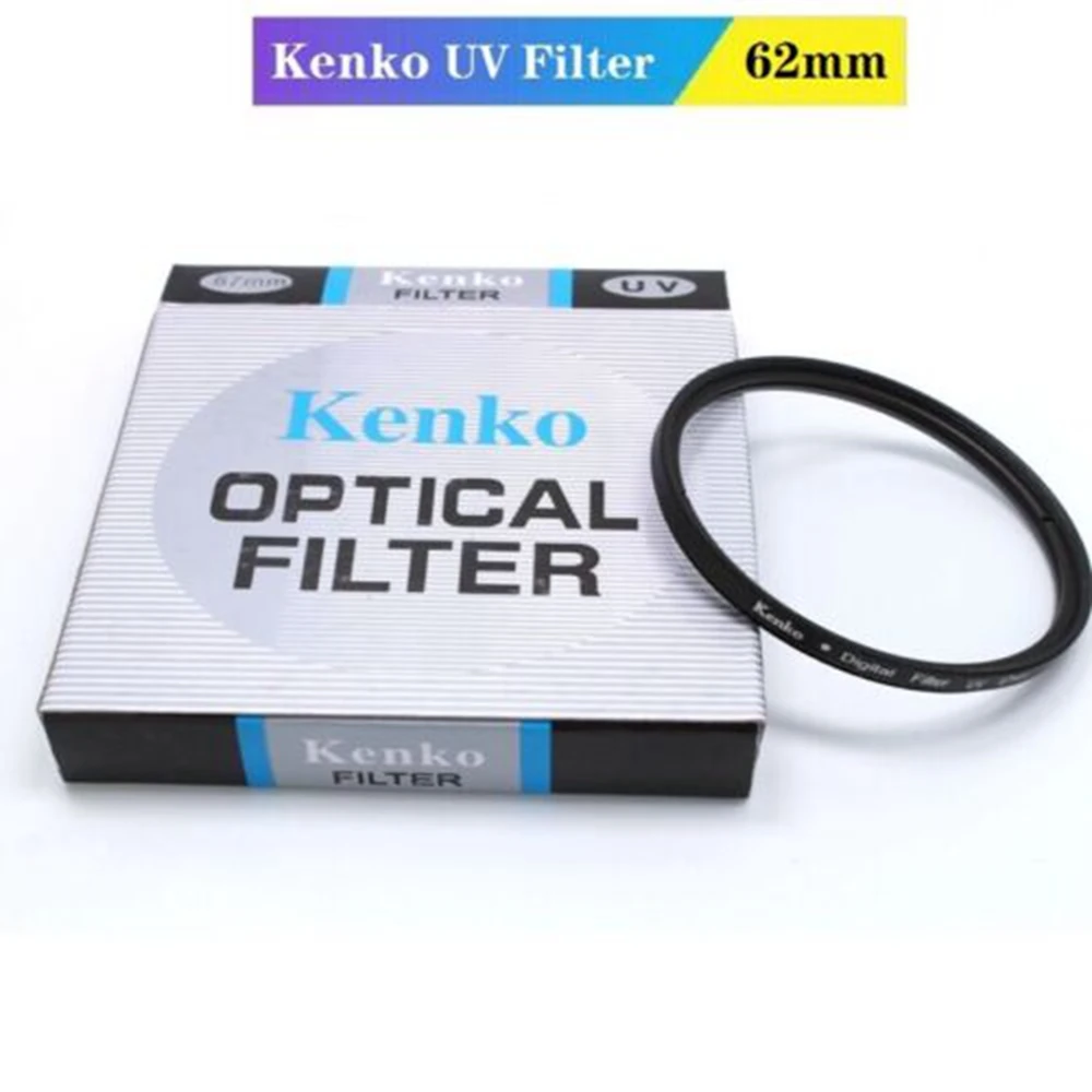 Kenko 62mm UV Digital Filter Lens Protection for Nikon Canon Sony Camera Filter
Kenko 62mm UV Digital Filter Lens Protection for Nikon Canon Sony Camera Filter