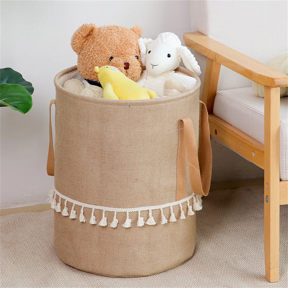Household Large Laundry Basket Multifunctional Toy Sundries Storage Basket Foldable High Quality Fabric Storage Barrel 2023
Household Large Laundry Basket Multifunctional Toy Sundries Storage Basket Foldable High Quality Fabric Storage Barrel 2023