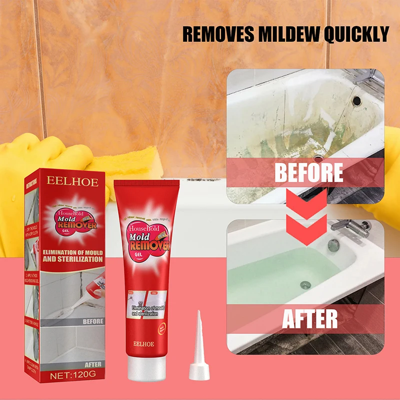 120g/20g Mildew Remover Gel Wall Mold Cleaner Cleaning Supplies Accessory for Home Bathroom Wall Moisture Proof Cleaning Tools
120g/20g Mildew Remover Gel Wall Mold Cleaner Cleaning Supplies Accessory for Home Bathroom Wall Moisture Proof Cleaning Tools