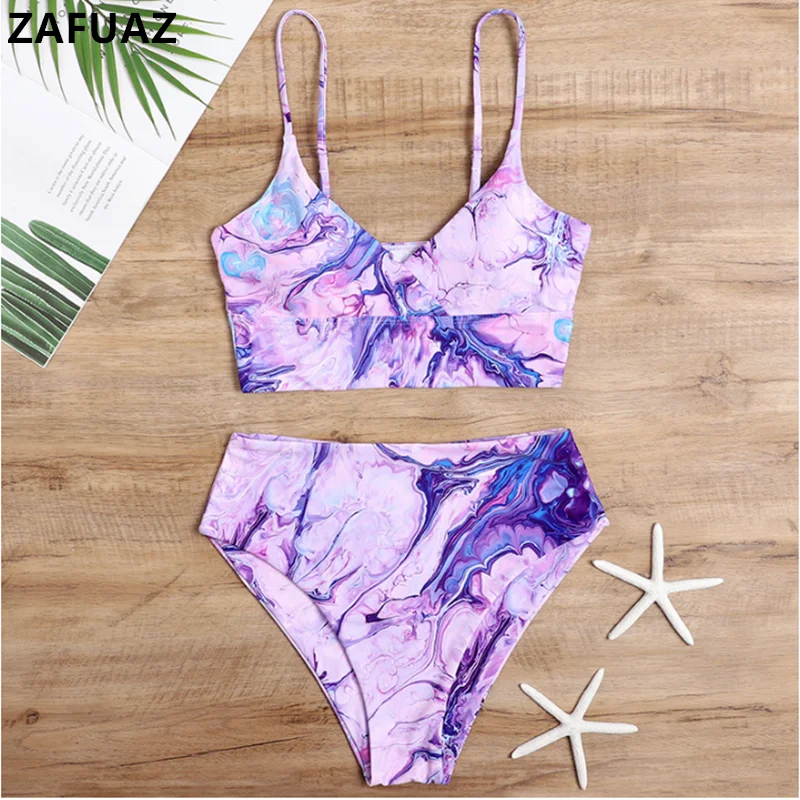 Tie Dye Bikini Set Summer 2021 High Waist Swimsuit Women Floral Print Swimwear Summer 2 Pieces Set Bathing Suit Beach Wear New
Tie Dye Bikini Set Summer 2021 High Waist Swimsuit Women Floral Print Swimwear Summer 2 Pieces Set Bathing Suit Beach Wear New