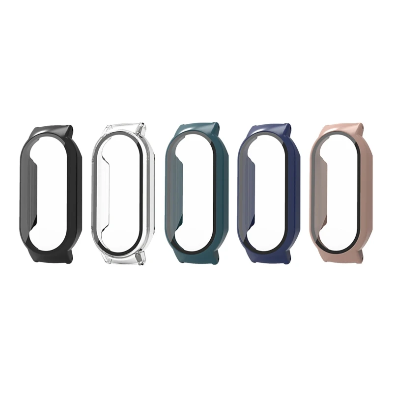 Защитная пленка из закаленного стекла + искусственное жесткое покрытие для Mi Band 7, защитный бампер для экрана смарт-часов, защитная оболочка Shockproo
Защитная пленка из закаленного стекла + искусственное жесткое покрытие для Mi Band 7, защитный бампер для экрана смарт-часов, защитная оболочка Shockproo