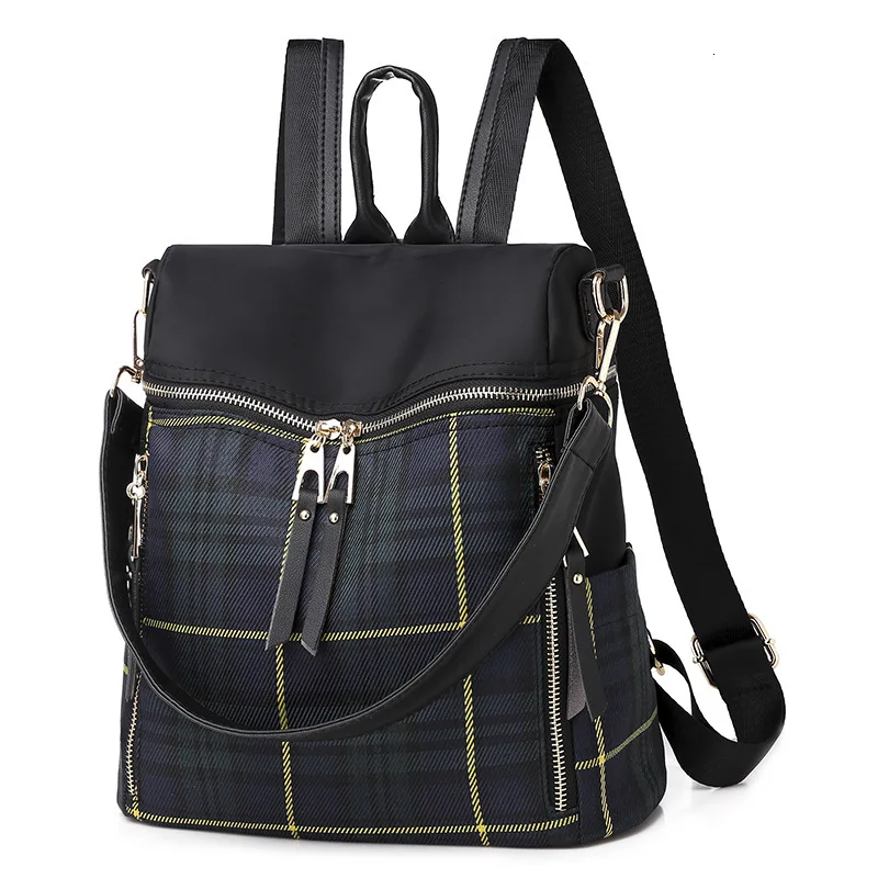 2022 Korean Version Of The New Waterproof Oxford Cloth Backpack Travel Wild Plaid Backpack Dual-use Bag
2022 Korean Version Of The New Waterproof Oxford Cloth Backpack Travel Wild Plaid Backpack Dual-use Bag