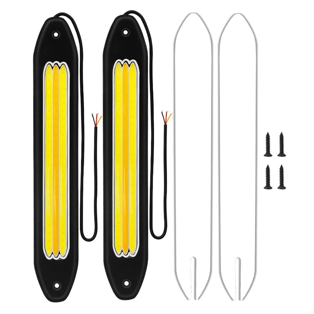 DC 12V Fog Light Strip Daytime Running Driving Flexible Lamp Three Modes Ultra-thin Universal Waterproof White
DC 12V Fog Light Strip Daytime Running Driving Flexible Lamp Three Modes Ultra-thin Universal Waterproof White