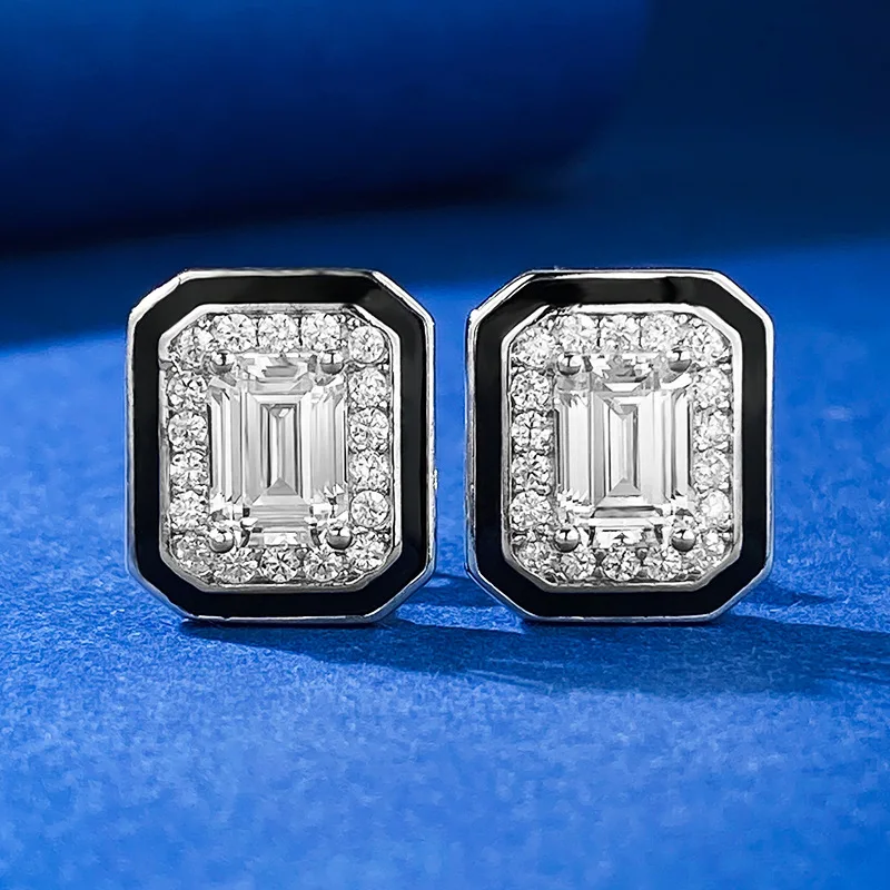 Charm Lab Lab Diamond Stud Earring 100% Real 925 sterling silver Promise Wedding Earrings for Women Bridal Party Jewelry Gift
Charm Lab Lab Diamond Stud Earring 100% Real 925 sterling silver Promise Wedding Earrings for Women Bridal Party Jewelry Gift