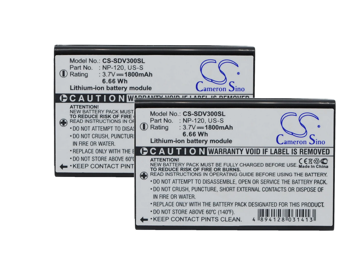 2 упаковки 1800 мА аккумулятор для Sonocaddie AutoPlay, V300, V300 Plus US-S
2 упаковки 1800 мА аккумулятор для Sonocaddie AutoPlay, V300, V300 Plus US-S