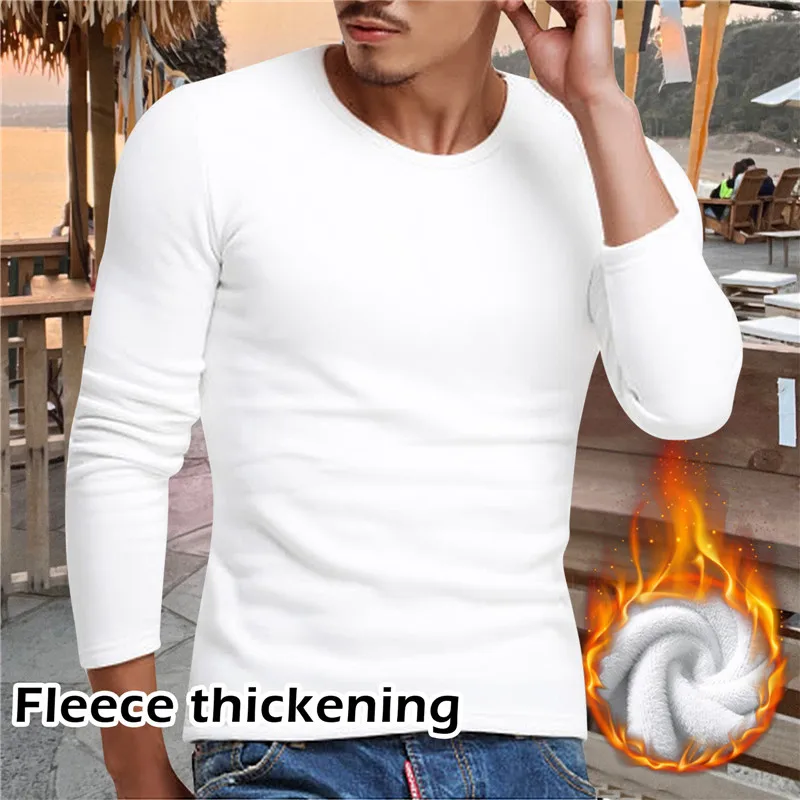 Winter Size Men Tops Sleeve Men Pullover Long Thermo Underwear Tshirt Plus Thermal Velvet Warm Underwear Shirt
Winter Size Men Tops Sleeve Men Pullover Long Thermo Underwear Tshirt Plus Thermal Velvet Warm Underwear Shirt