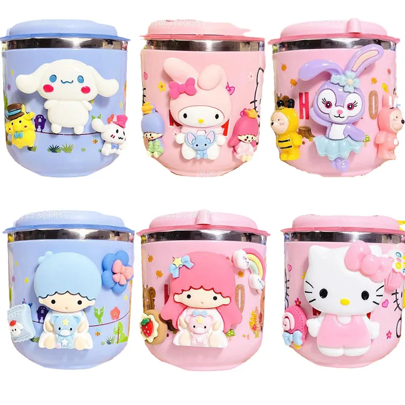 Аниме Фигурка Sanrios My Melody Cinnamoroll Kittys мультфильм дети дома анти падение ручка с соломинкой воды чашка дети подарок на день рождения
Аниме Фигурка Sanrios My Melody Cinnamoroll Kittys мультфильм дети дома анти падение ручка с соломинкой воды чашка дети подарок на день рождения