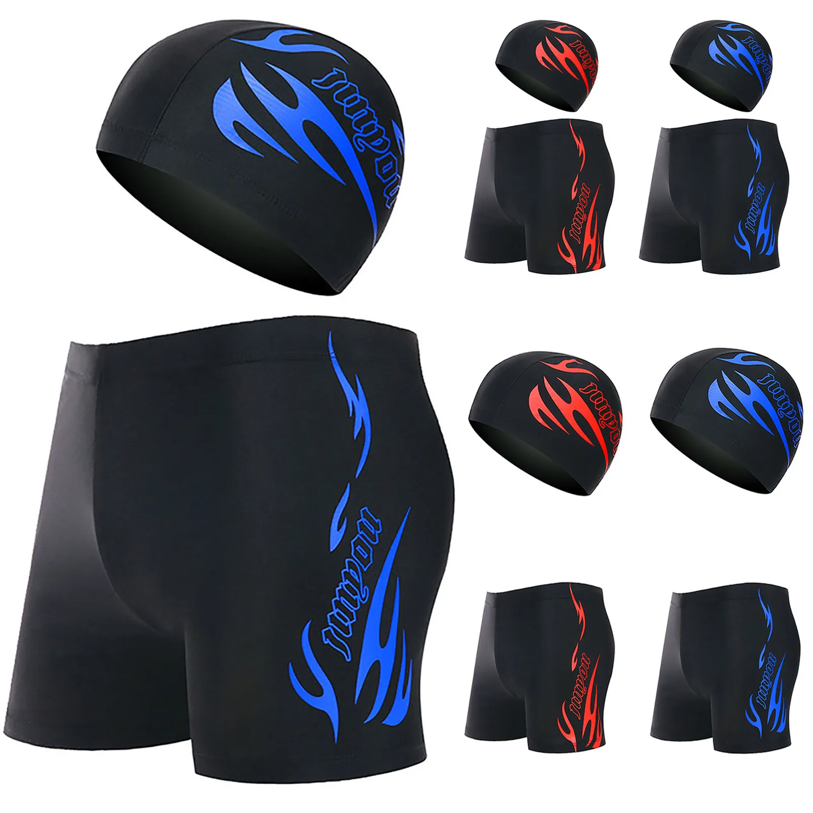 Men's Swimming Trunks And Swimming Cap Leisure Hot Spring Beach Shorts Boxer Shorts Bathing Surf Шорты Мужские Ropa Hombre
Men's Swimming Trunks And Swimming Cap Leisure Hot Spring Beach Shorts Boxer Shorts Bathing Surf Шорты Мужские Ropa Hombre