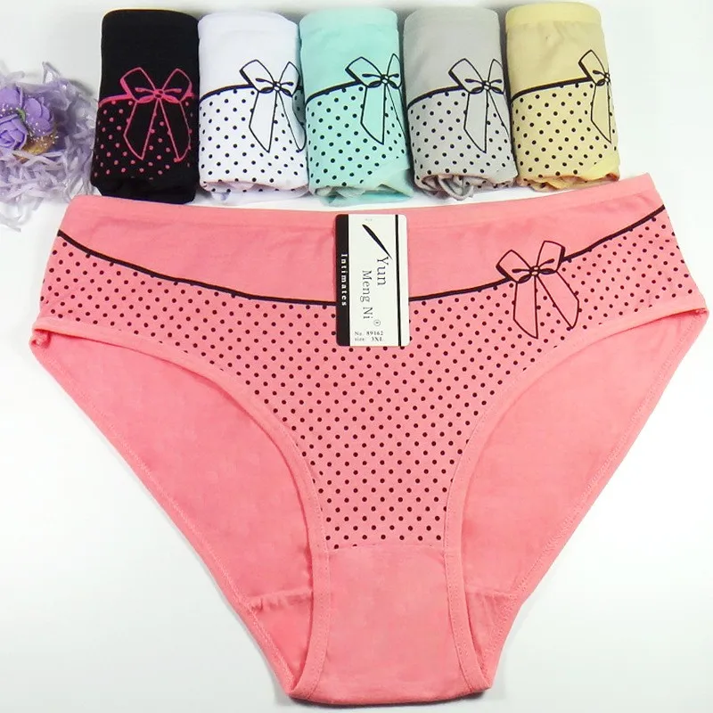 Print Dot Pattern Women Panties Low Waisted Plus Size Cartoon Comfortable Pure Cotton Femenina Briefs Fashion Ladies Lingerie
Print Dot Pattern Women Panties Low Waisted Plus Size Cartoon Comfortable Pure Cotton Femenina Briefs Fashion Ladies Lingerie