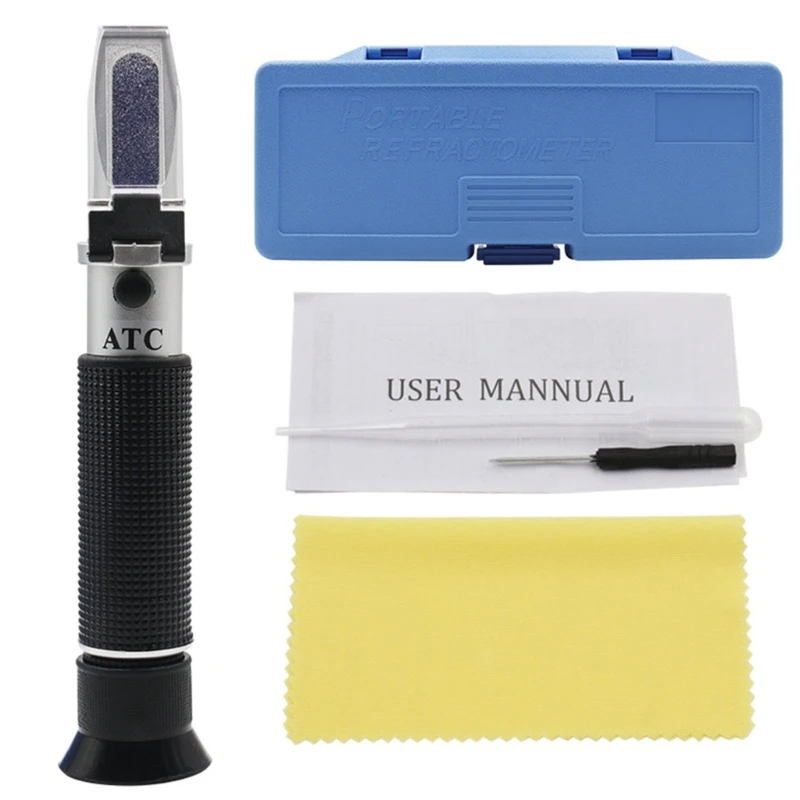 Salinity Refractometer Salinometer Sea Water Salt Concentration Tester Meter Drop Shipping
Salinity Refractometer Salinometer Sea Water Salt Concentration Tester Meter Drop Shipping
