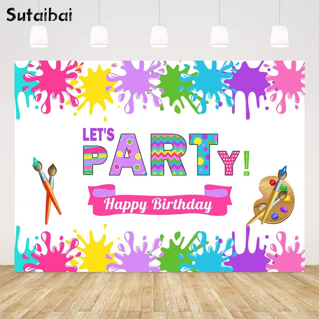 Watercolors Painting Party Backdrop Splatter Painting Art Party Photography Background Artsy Art Birthday Party Decoration Props
Watercolors Painting Party Backdrop Splatter Painting Art Party Photography Background Artsy Art Birthday Party Decoration Props