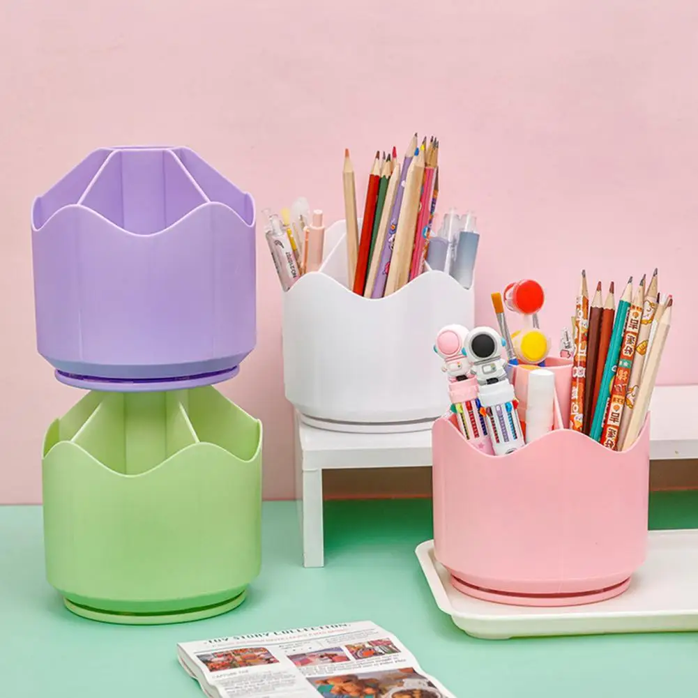 Pen Holder 360 Degree Rotating Pen Container 6 Grids Multifunctional Rotatable Pen Pencil Organizer Home School Office Supplies
Pen Holder 360 Degree Rotating Pen Container 6 Grids Multifunctional Rotatable Pen Pencil Organizer Home School Office Supplies